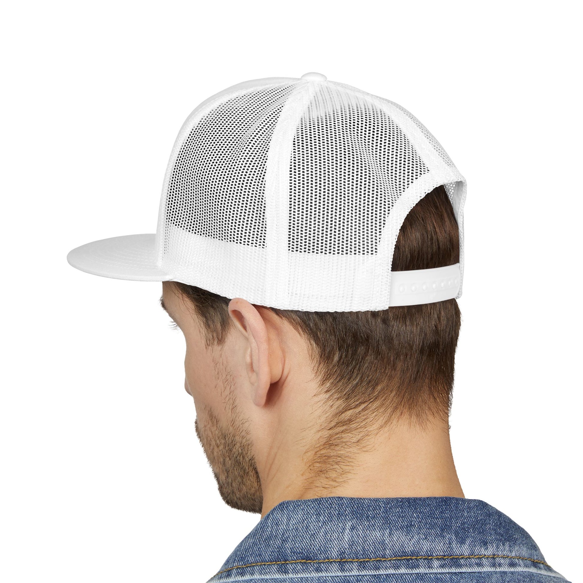 Billie Eilish Inspired Trucker Cap – Bold Red Block Edition Printify