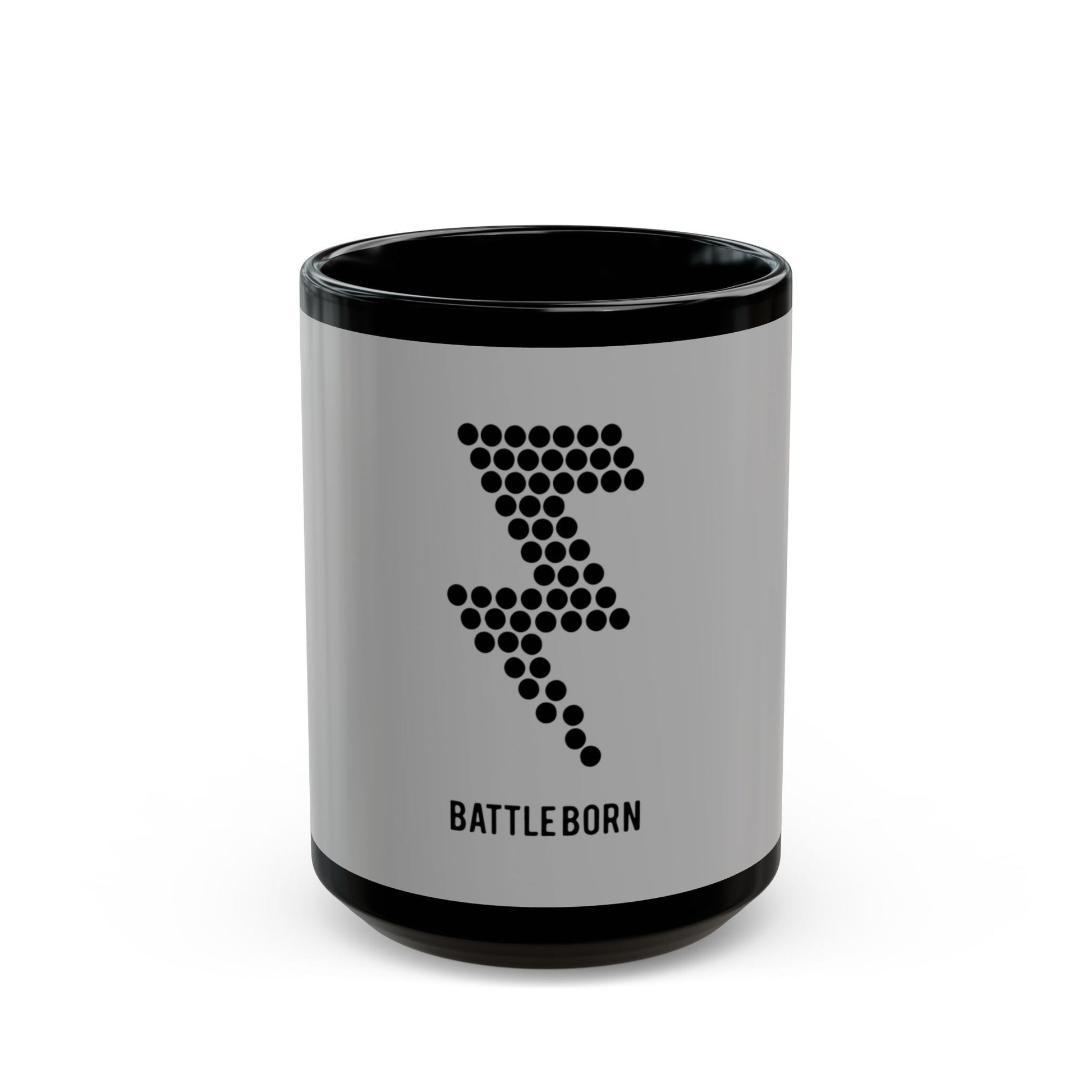 Neon Aesthetic Bold Black Mug (11oz, 15oz) - snazzymerch