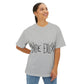 Billie Eilish Inspired Oversized T-Shirt – Twisted Ink Font Edition Printify
