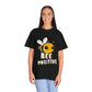 Dyed T-shirt – Snazzy Bee positive Edition Printify