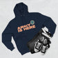 Smiley Army Vibe Three-Panel Fleece Hoodie - snazzymerch