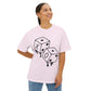 After Dusk Unisex Oversized Boxy Tee - snazzymerch