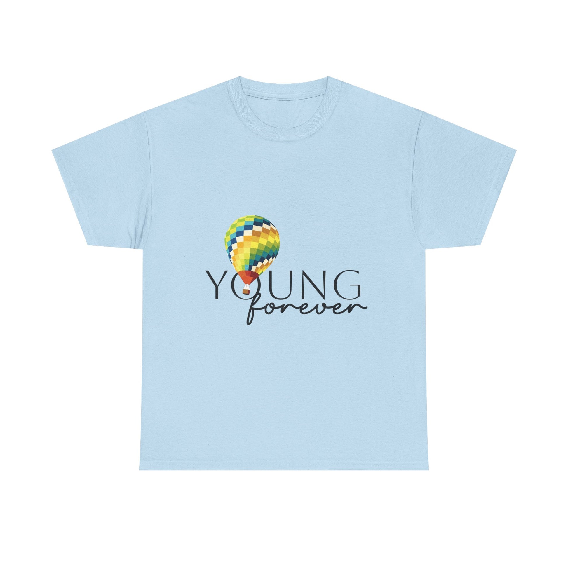 Sky Journey Balloon Unisex Heavy Cotton Tee - snazzymerch