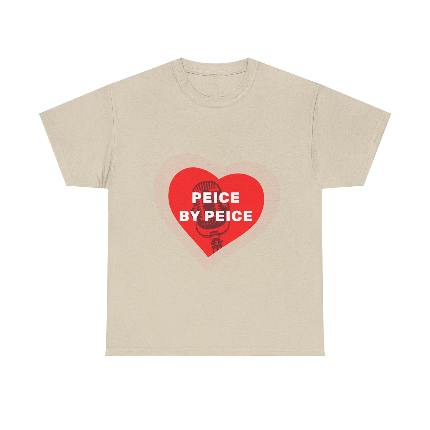 Piece by Piece Mic Drop Unisex Heavy cotton tee Printify