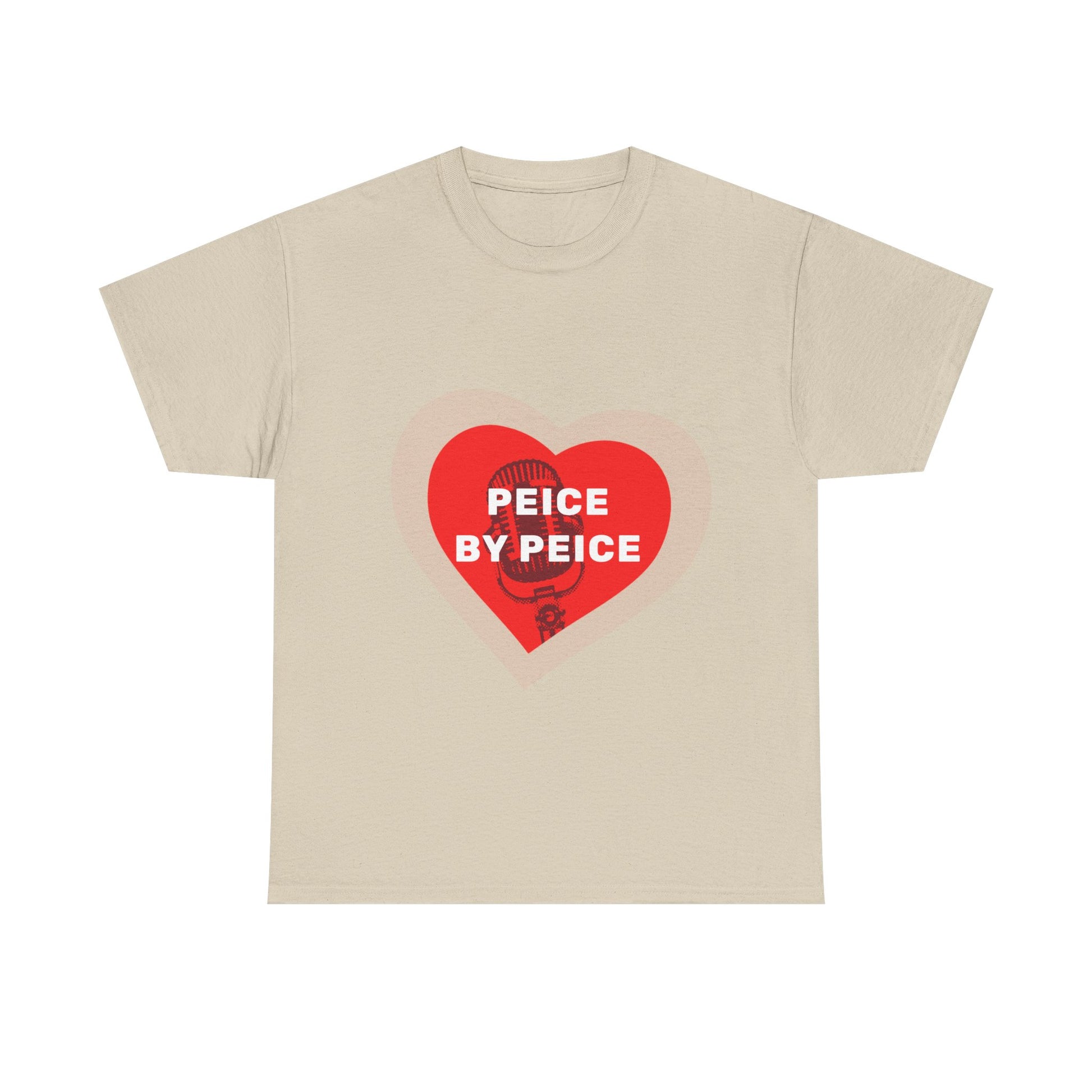 Piece by Piece Mic Drop Unisex Heavy cotton tee Printify