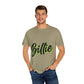 Billie Eilish Inspired Dyed T-shirt – Electric Script Vibes Edition Printify