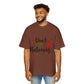 Don't Stop Believing Oversized Tee – Festive Christmas Quote T-Shirt Printify