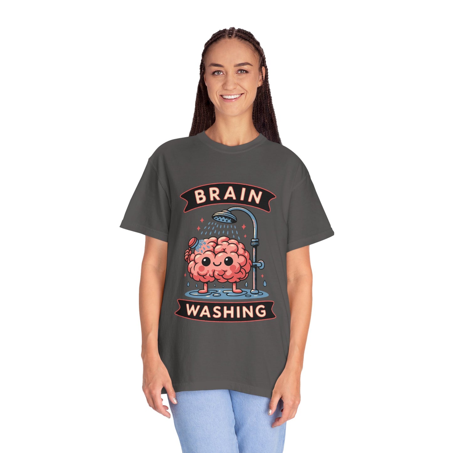 Snazzy Brain Washing Dyed Tee | Vintage Comfort