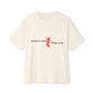 Dancing Cowgirl Unisex Oversized Boxy Tee - snazzymerch