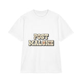 Unisex Garment-Dyed Drop-Shoulder T-Shirt – Post Malone Bold Design Printify
