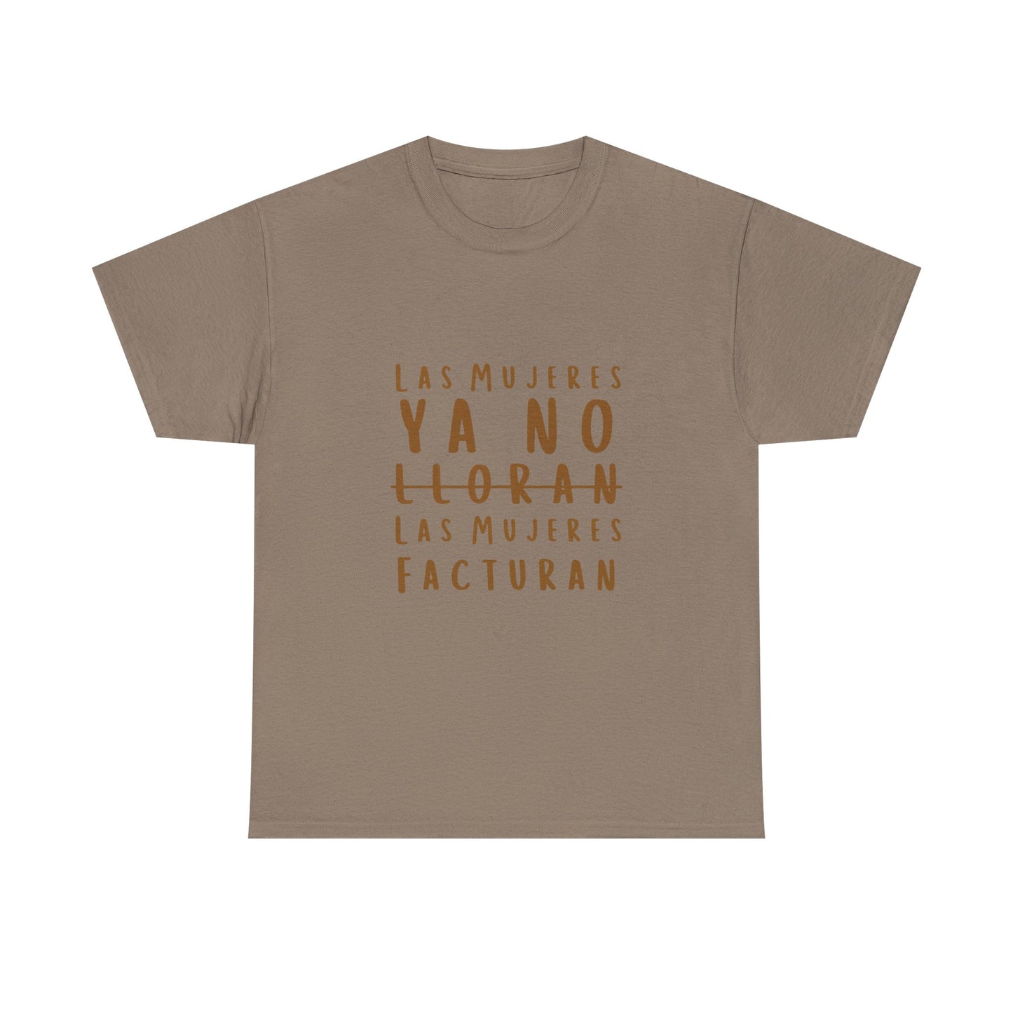 Hustle Over Tears Unisex Heavy cotton tee Printify