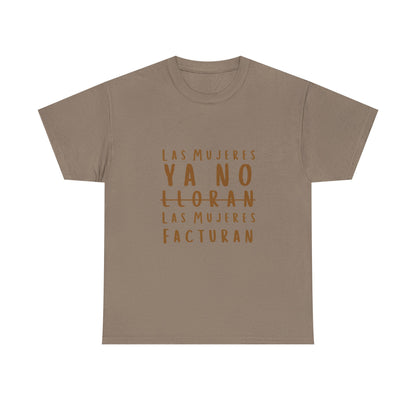 Hustle Over Tears Unisex Heavy cotton tee Printify