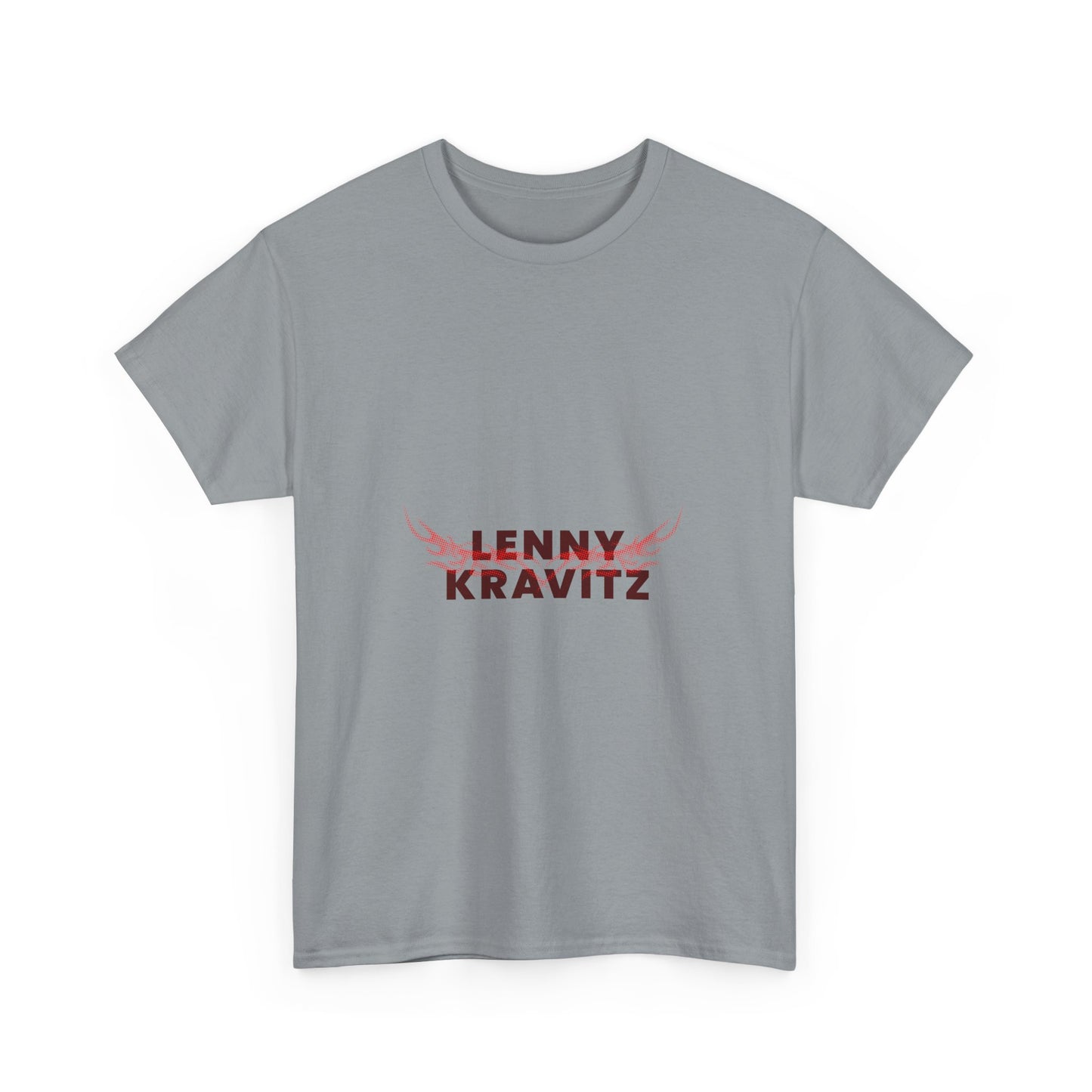 Fire Aura Grid Unisex Heavy cotton tee Printify