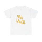 Golden Brush Script Unisex Cotton Tee Printify