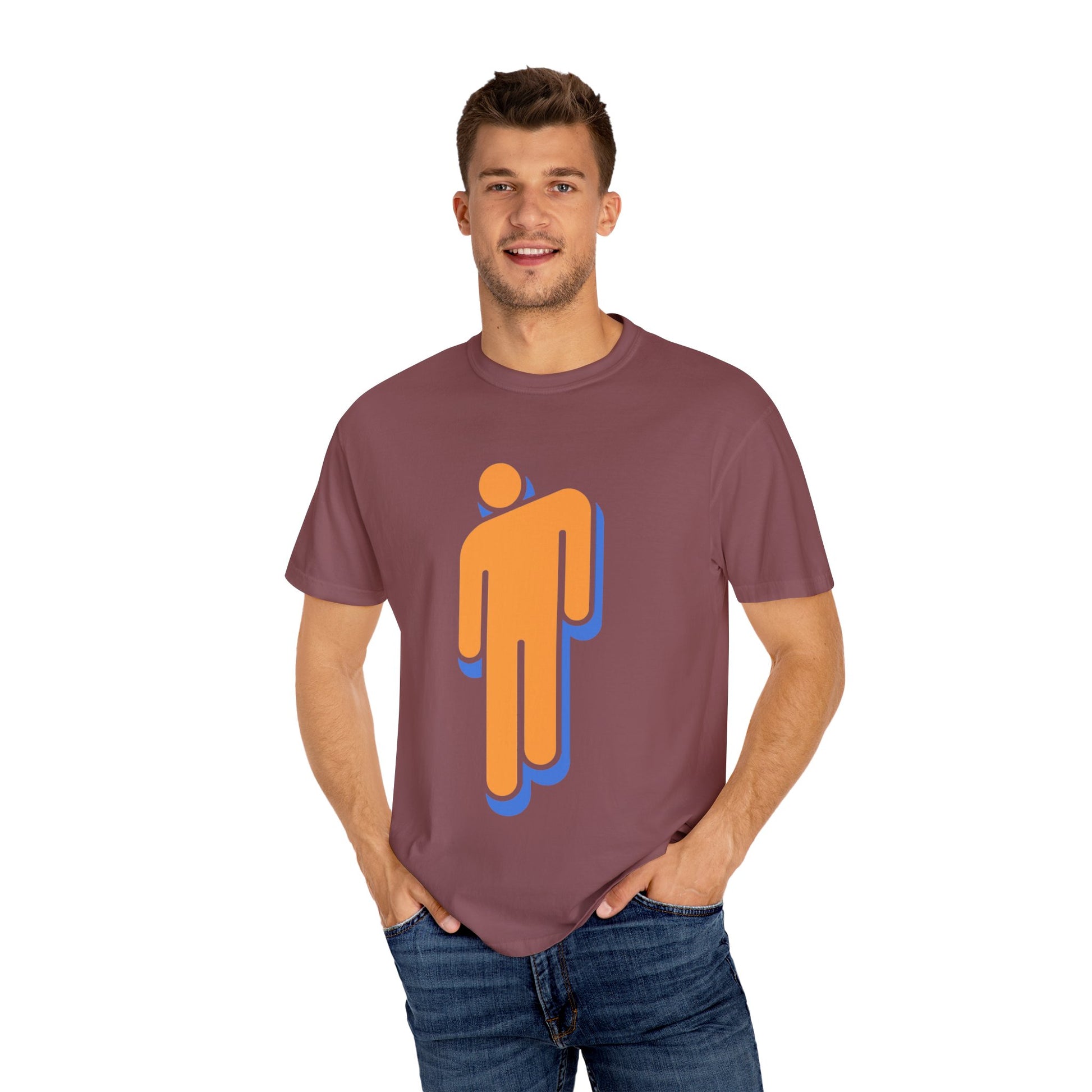 Billie Eilish Inspired Dyed T-shirt – Walk Alone Icon Edition Printify