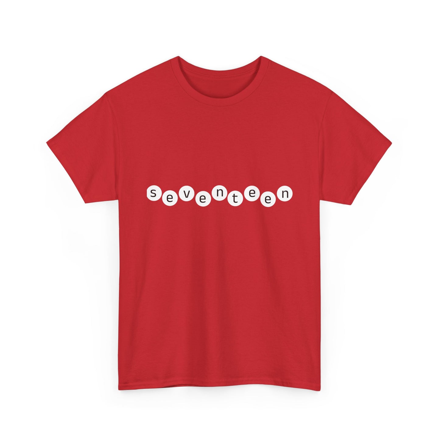Minimal White Orbit Unisex Heavy Cotton Tee - snazzymerch