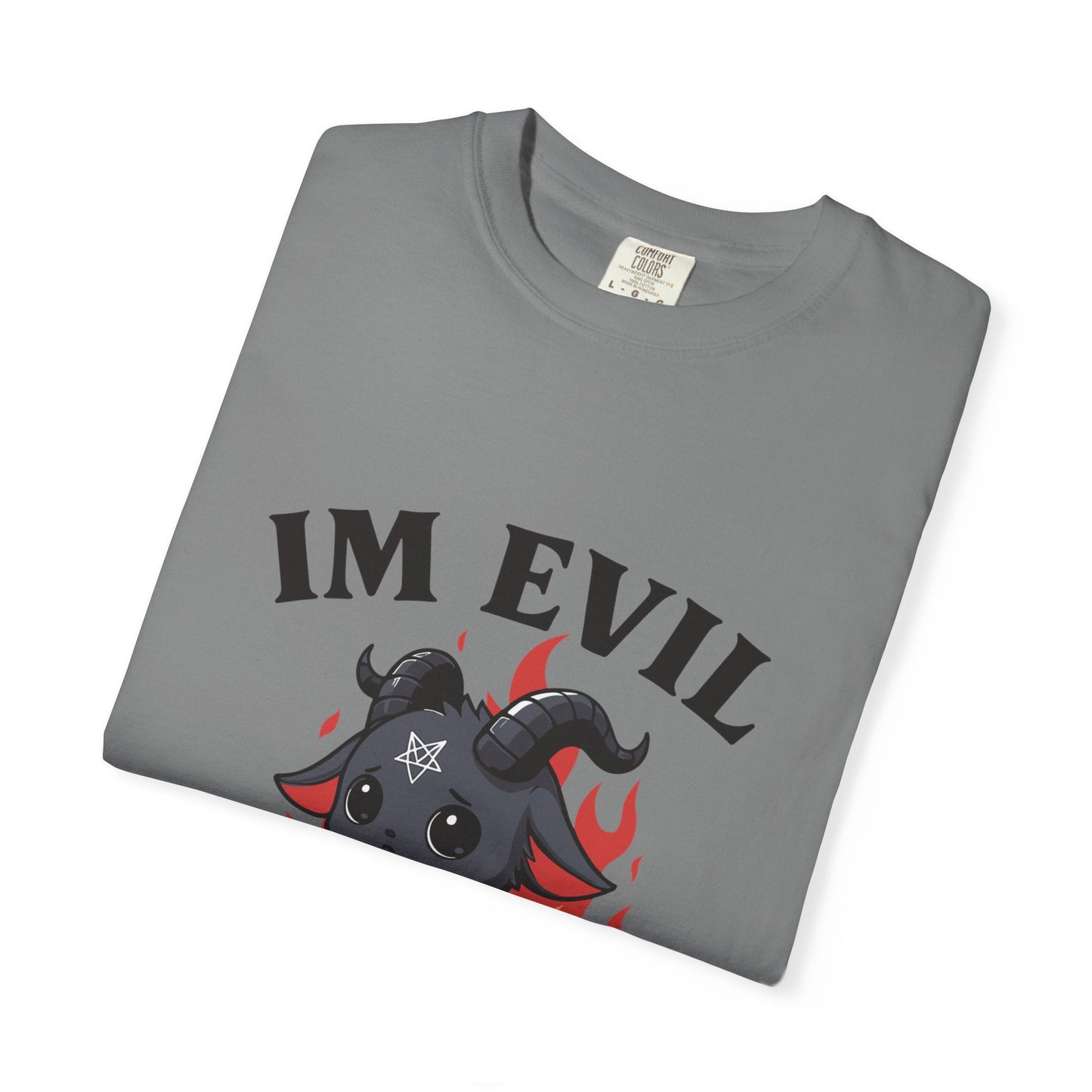 Dyed T-shirt – Snazzy Evil Edition Printify