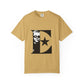 Black & White Portrait Unisex Garment-Dyed T-shirt - snazzymerch