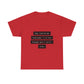 Emotional Line Text Unisex Heavy Cotton Tee - snazzymerch