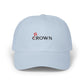 Abstract Red Flag Typography Classic Dad Cap - snazzymerch
