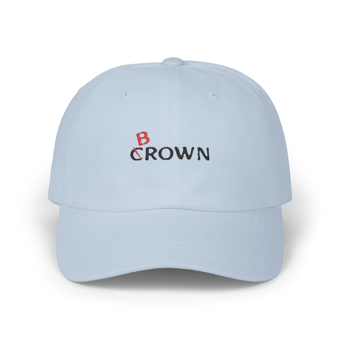 Abstract Red Flag Typography Classic Dad Cap - snazzymerch