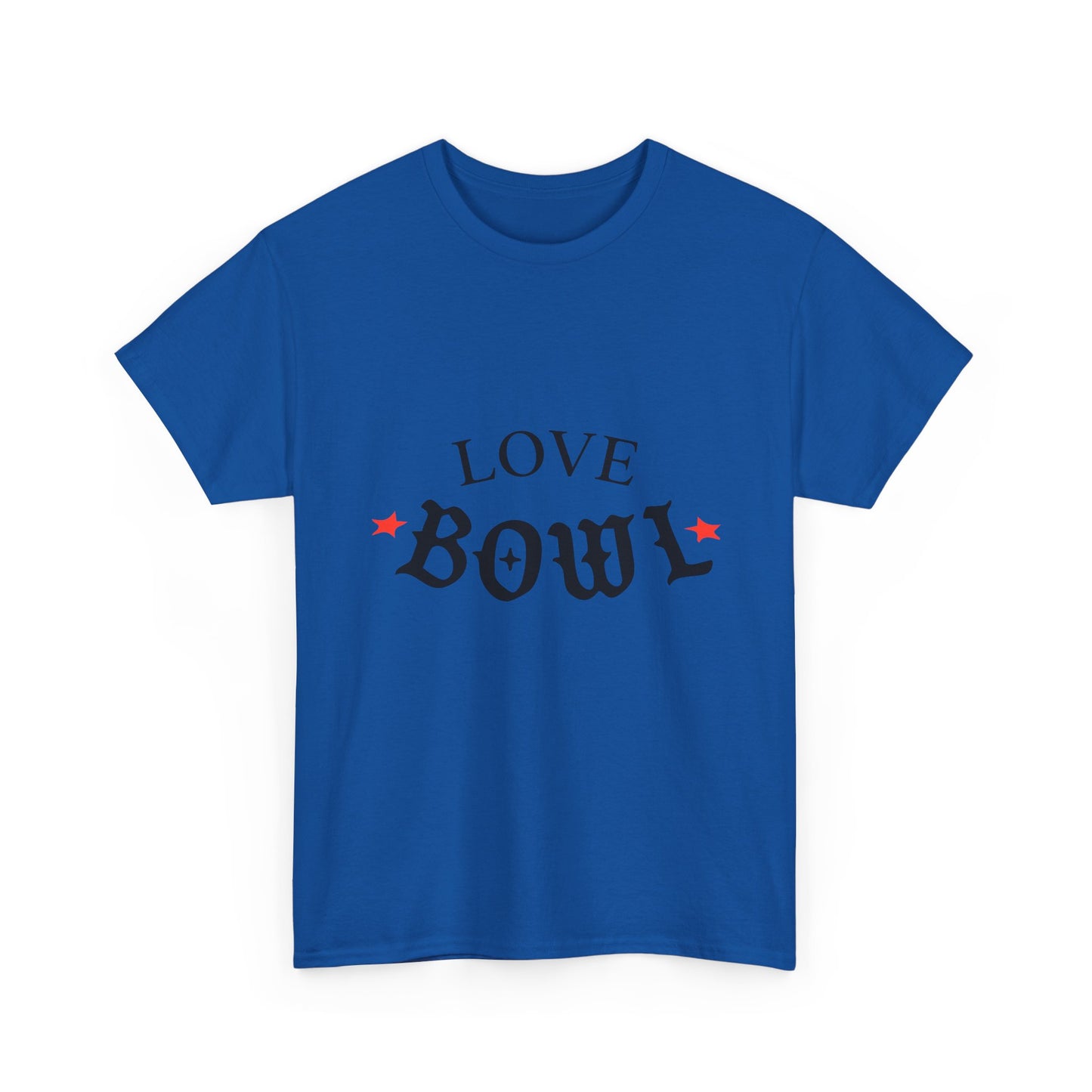Love Bowl Retro Unisex Heavy Cotton Tee - snazzymerch