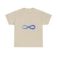 Cosmic Infinity Loop Unisex Cotton Tee Printify