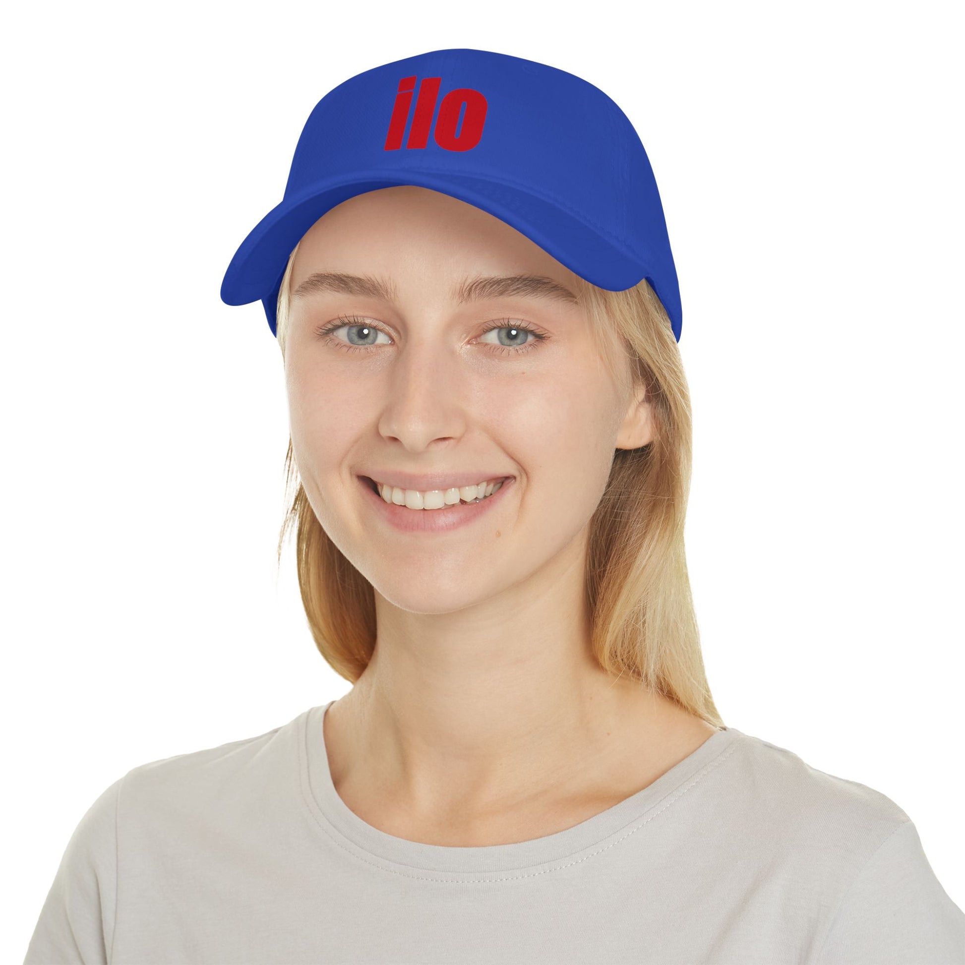 Billie Eilish Inspired Baseball Cap – Bold Red Block Edition Printify