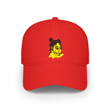 Billie Eilish Inspired Baseball Cap – Neon Mood Portrait Edition Printify