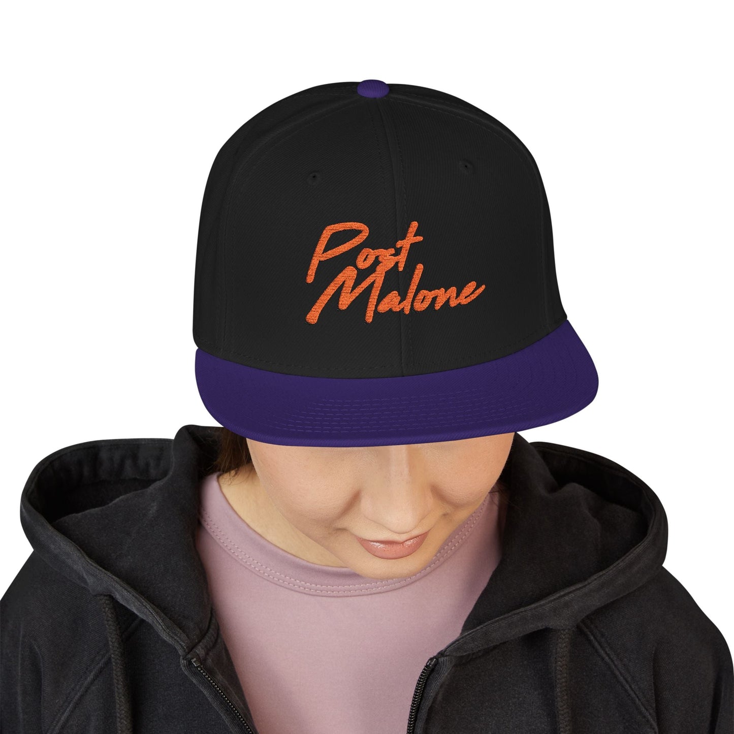 Snapback (Embroidery) – Post Malone Name Design Printify