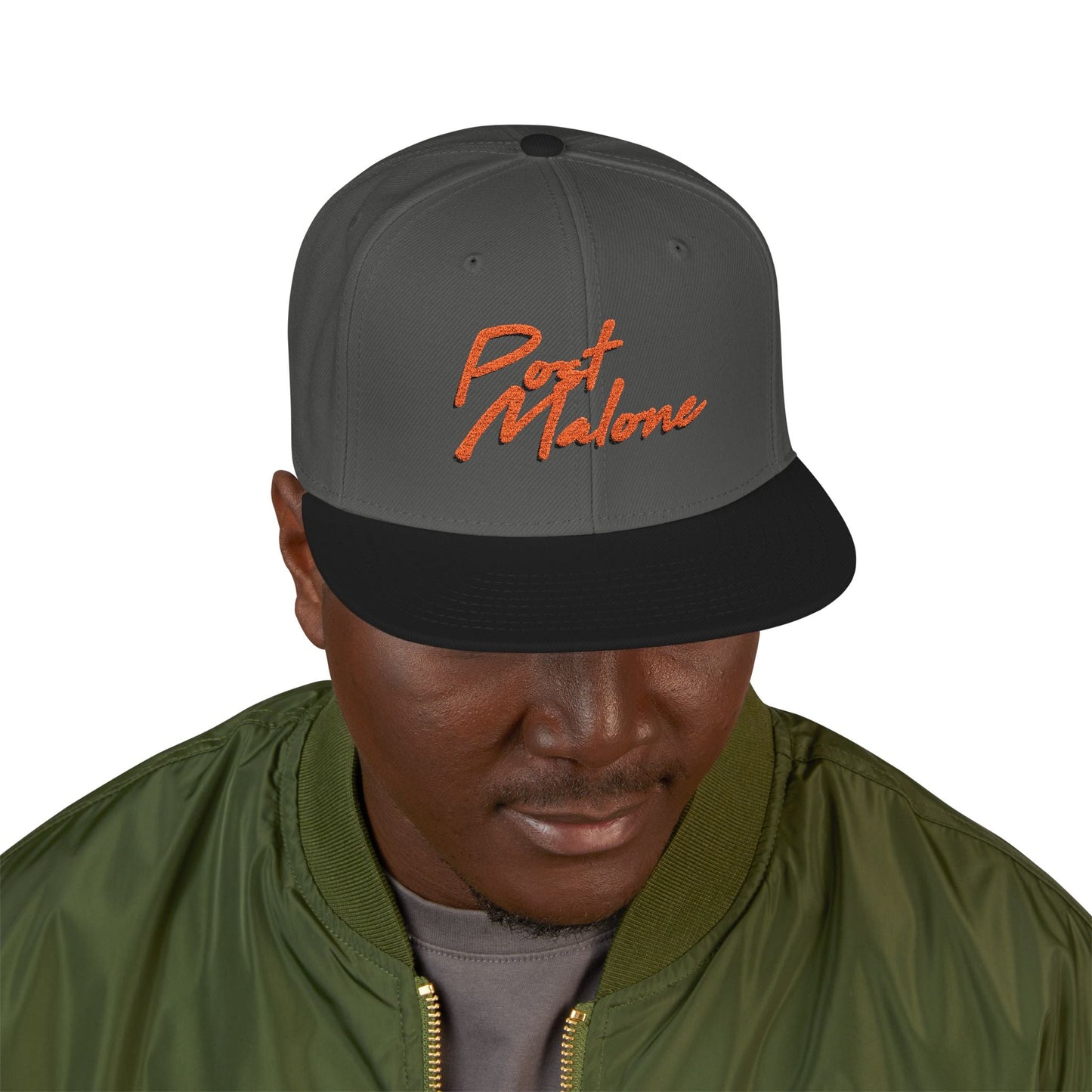 Snapback (Embroidery) – Post Malone Name Design Printify