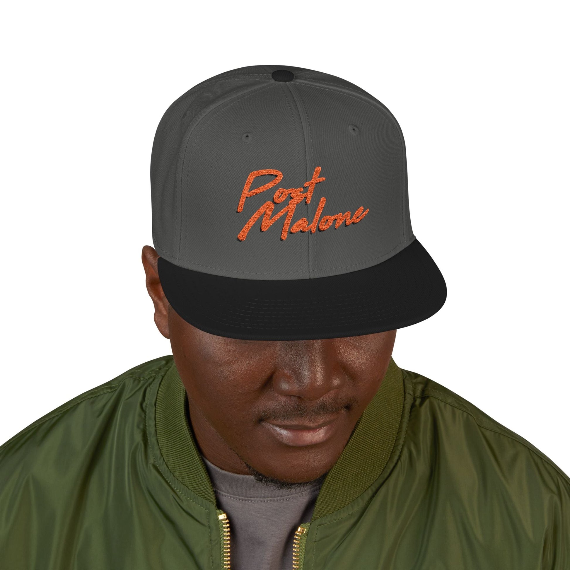 Snapback (Embroidery) – Post Malone Name Design Printify