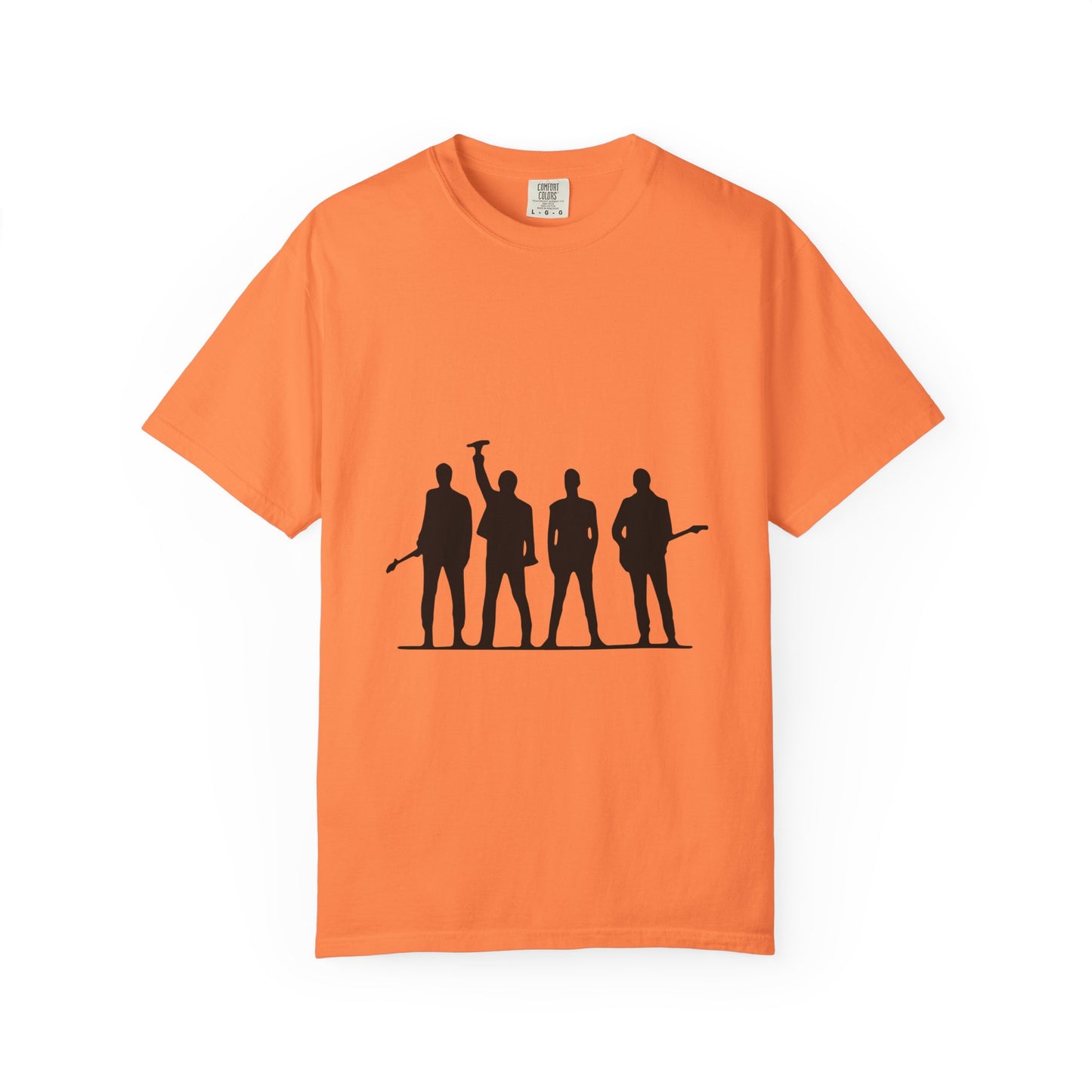 Retro Rock Vibes Unisex Garment-Dyed T-shirt - snazzymerch
