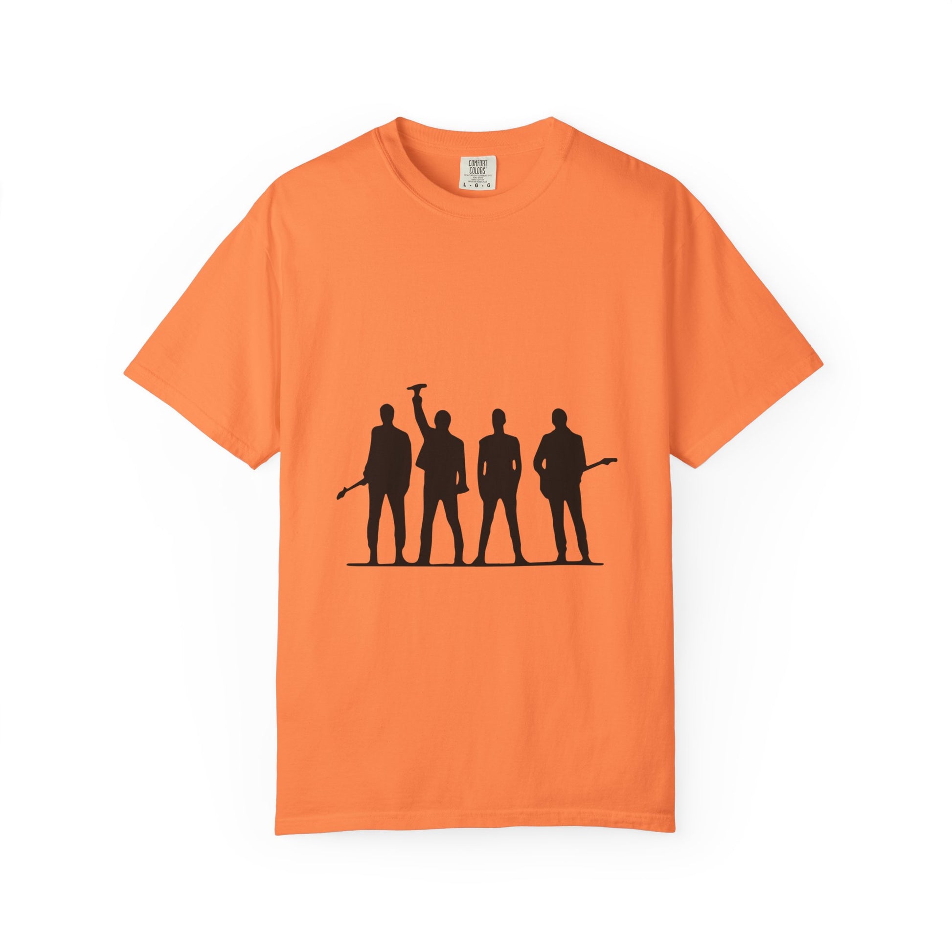 Retro Rock Vibes Unisex Garment-Dyed T-shirt - snazzymerch