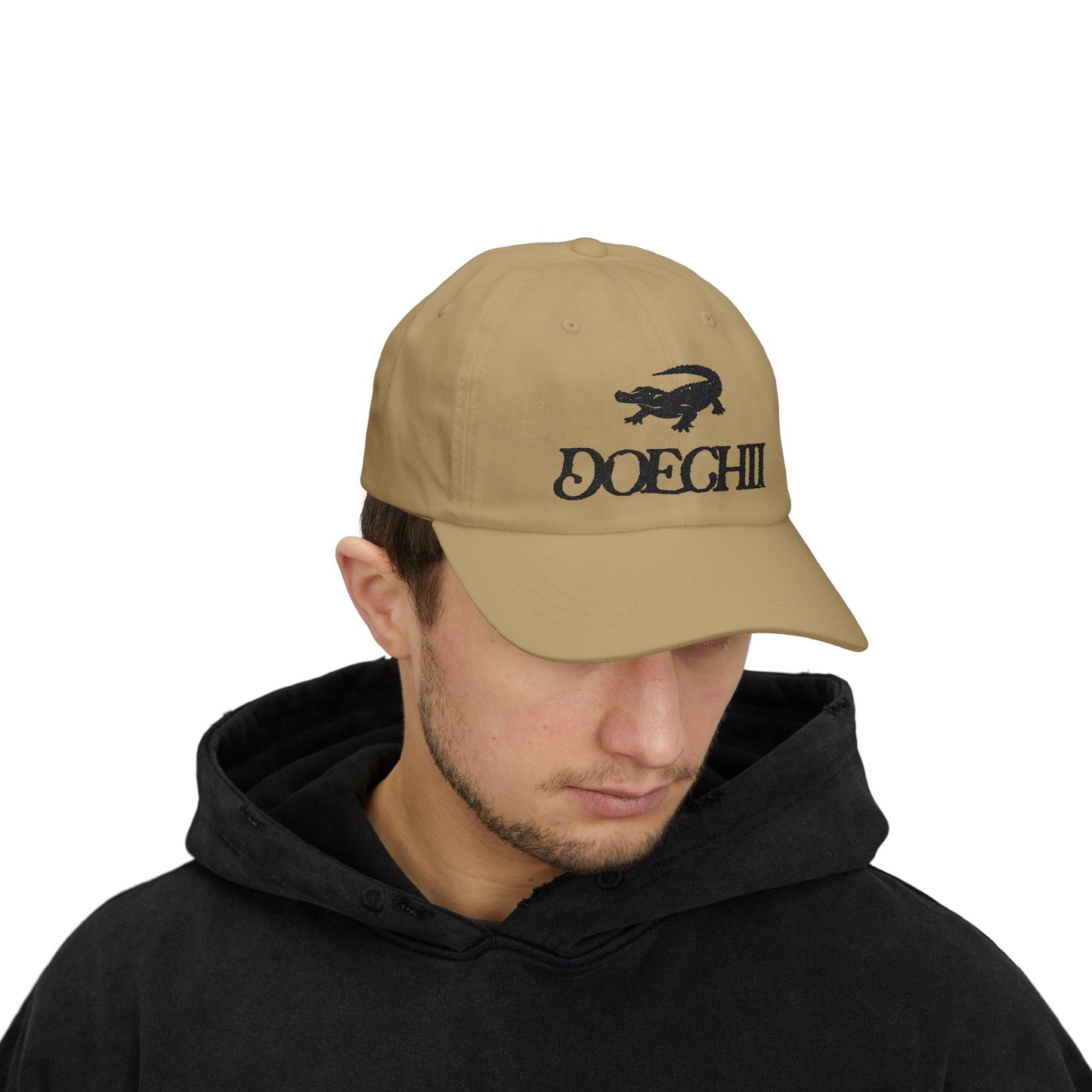 Red Typography Classic Dad Cap - snazzymerch