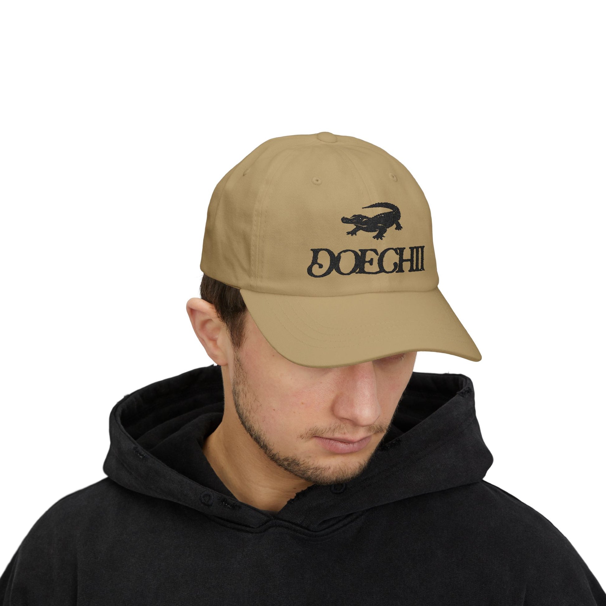 Red Typography Classic Dad Cap - snazzymerch