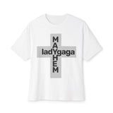 Lady Cross Mayhem-Unisex Oversized Tee Printify
