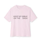 Faith-Inspired Country Unisex Oversized Boxy Tee - snazzymerch