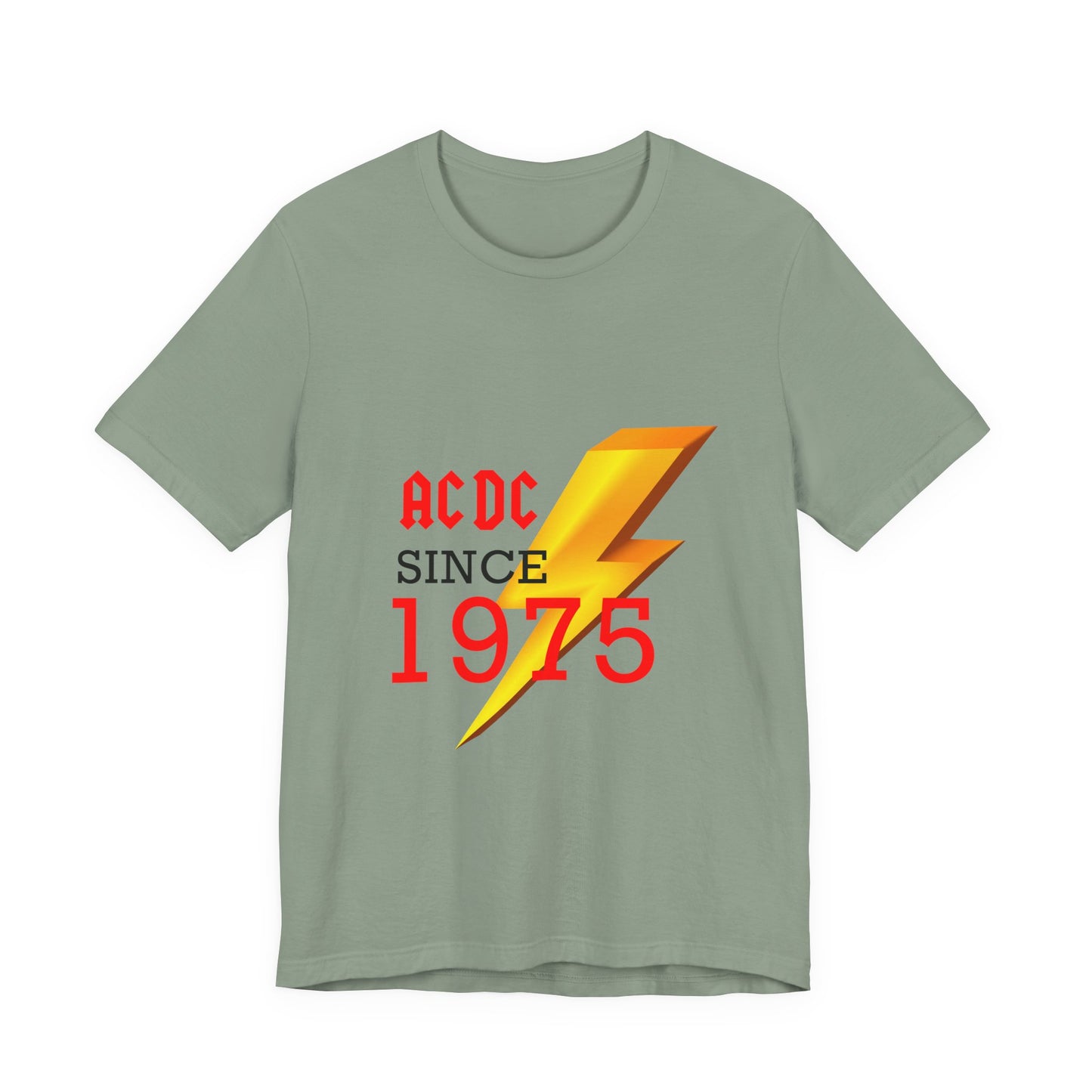 Golden Shockwave ‘75 Unisex short sleeve Tee Printify