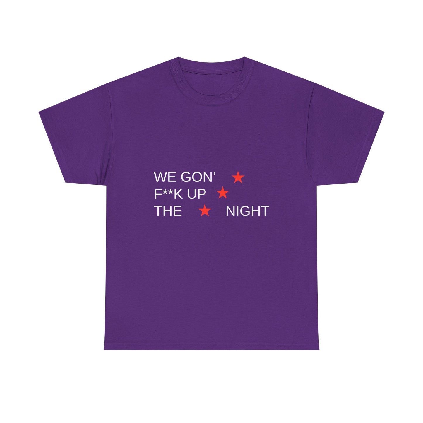 Triple Star Minimal Unisex Heavy Cotton Tee - snazzymerch