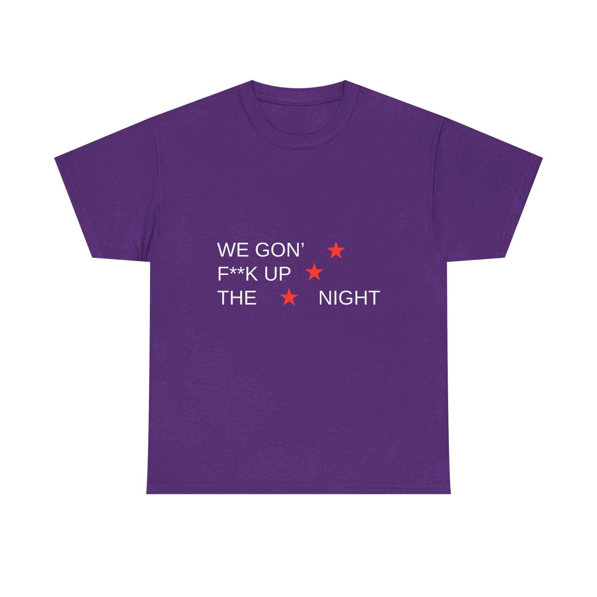 Triple Star Minimal Unisex Heavy Cotton Tee - snazzymerch