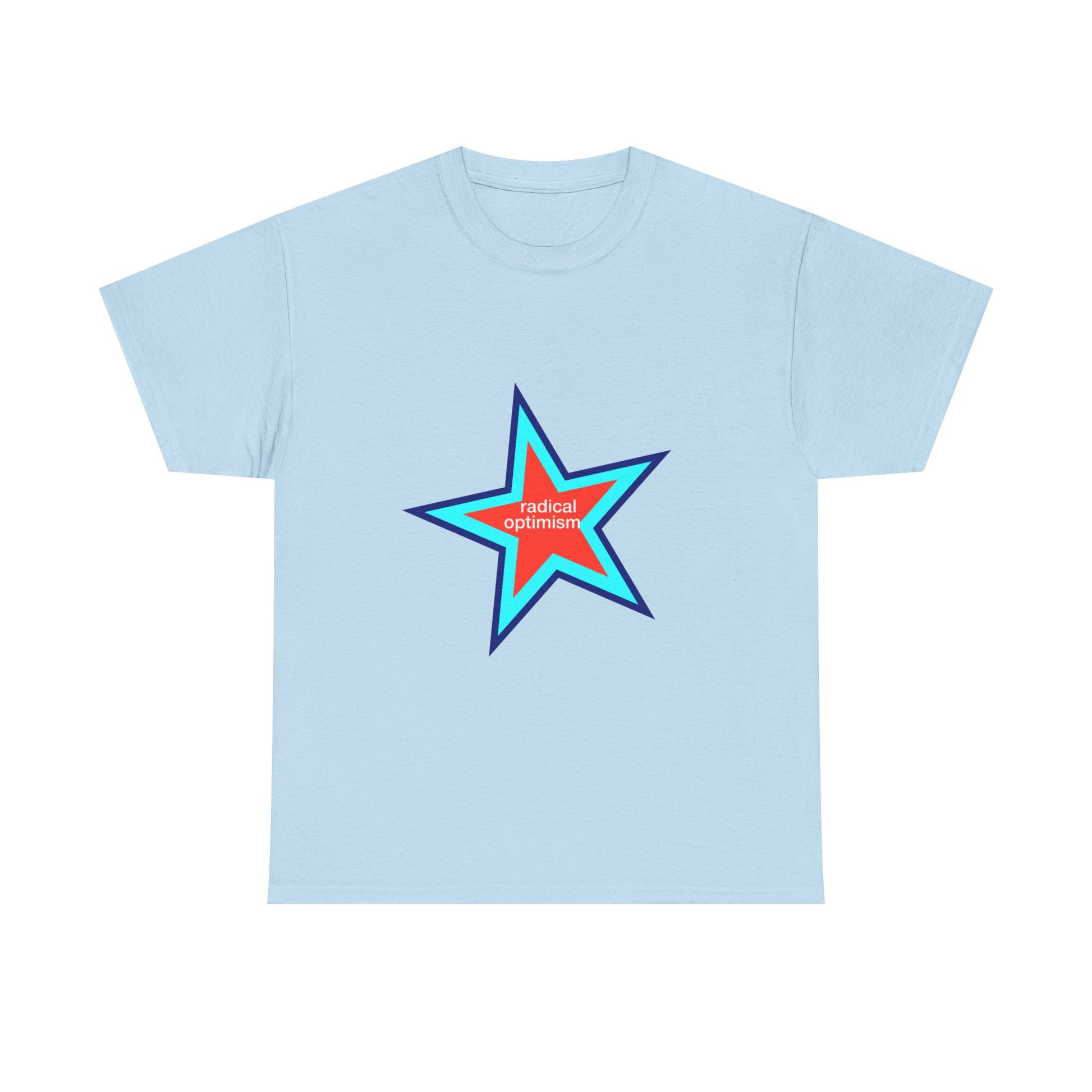 Power of Positivity Star Unisex Heavy Cotton Tee - snazzymerch