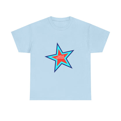 Power of Positivity Star Unisex Heavy Cotton Tee - snazzymerch
