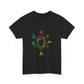 Minimalist Divide Symbol with Brush Unisex Heavy Cotton Tee Printify