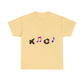 K C Pop Vibes Unisex Heavy cotton tee Printify