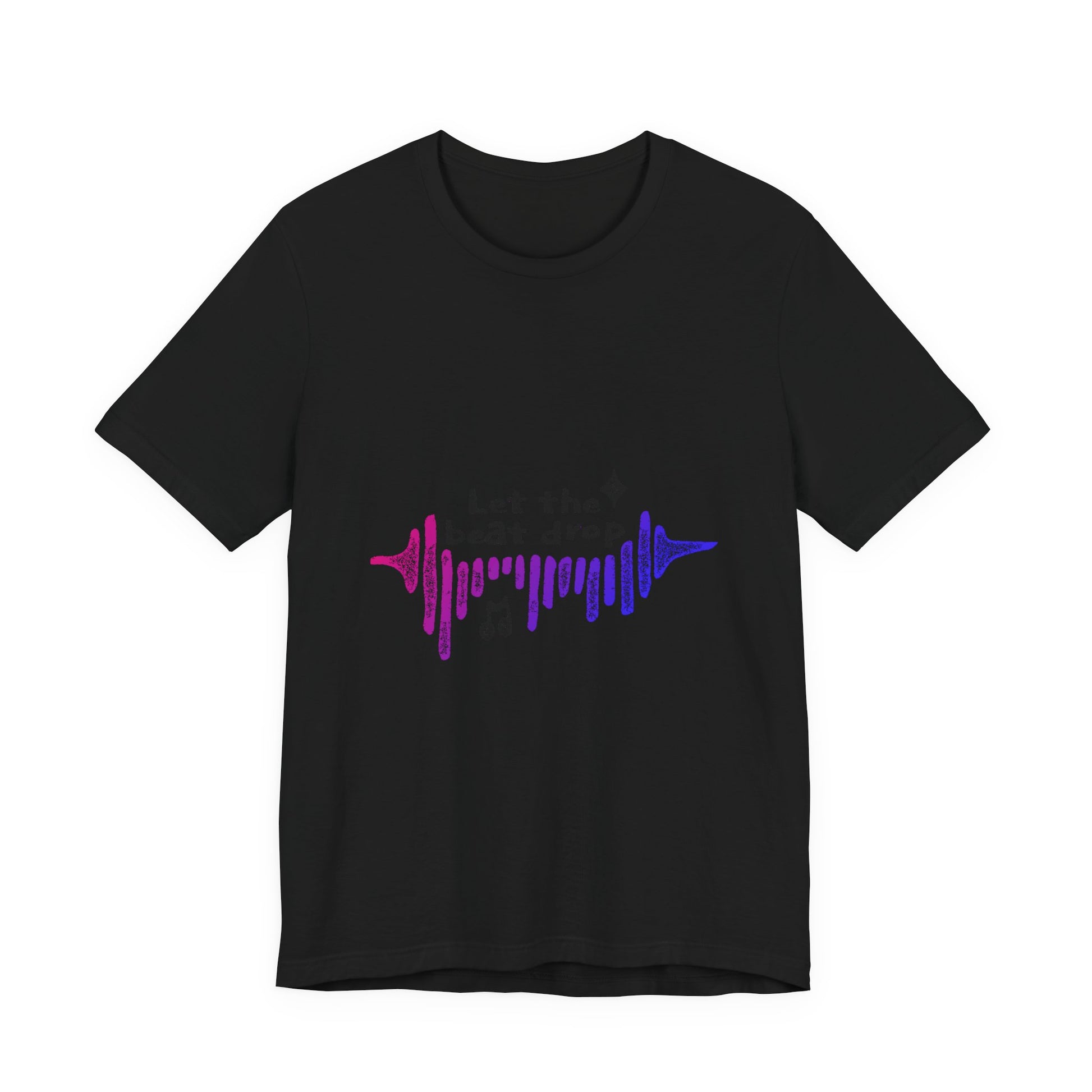 Bold Beats Visualizer Unisex Jersey short sleeve tee Printify