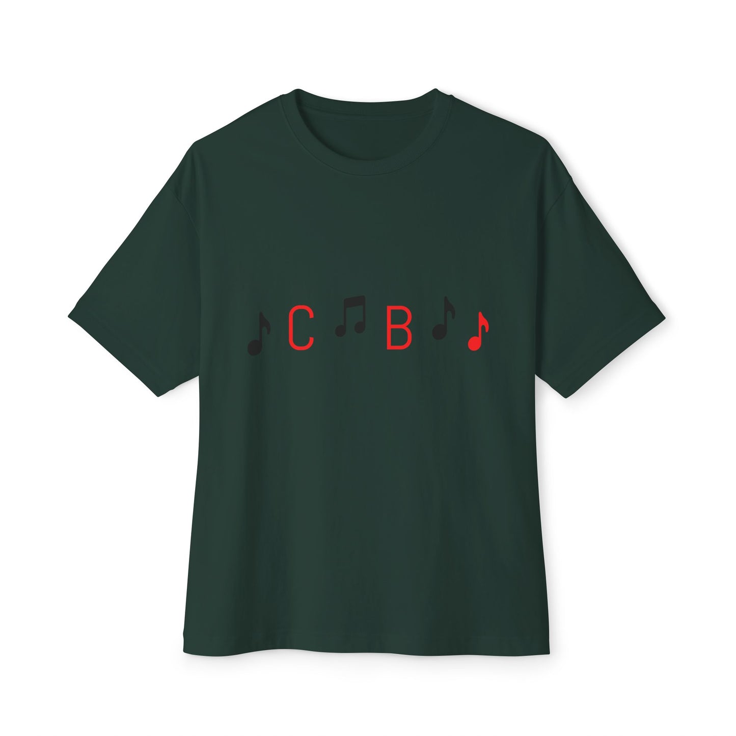 Music Vibes Unisex oversized Boxy Tee - snazzymerch