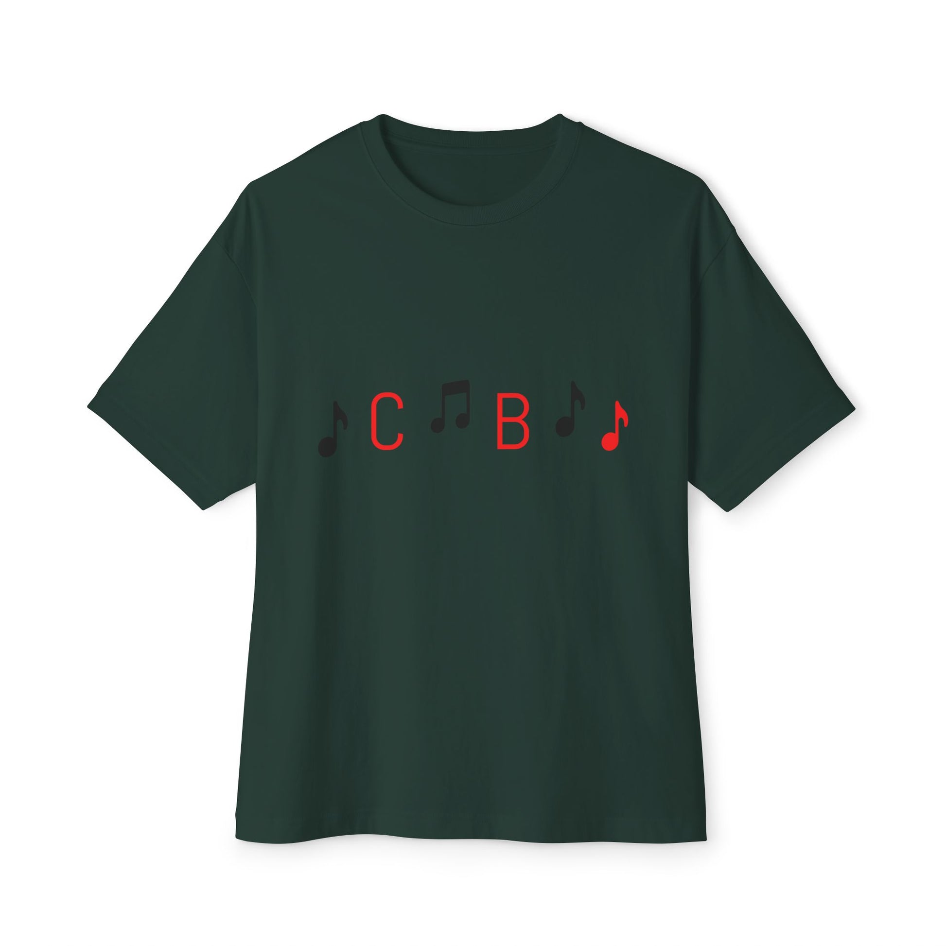 Music Vibes Unisex oversized Boxy Tee - snazzymerch