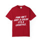 Lifestyle in Pink Unisex Garment-Dyed T-shirt - snazzymerch