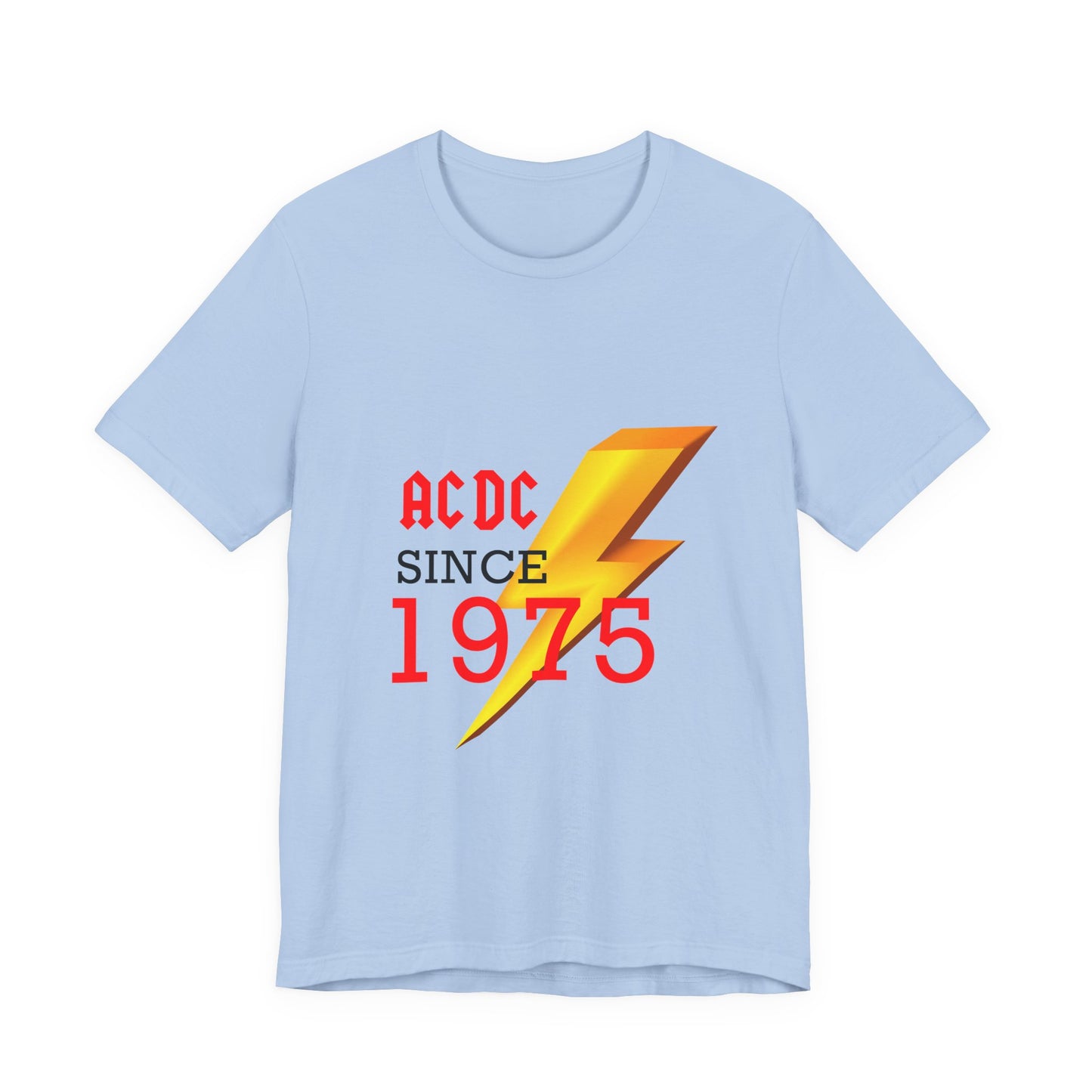 Golden Shockwave ‘75 Unisex short sleeve Tee Printify